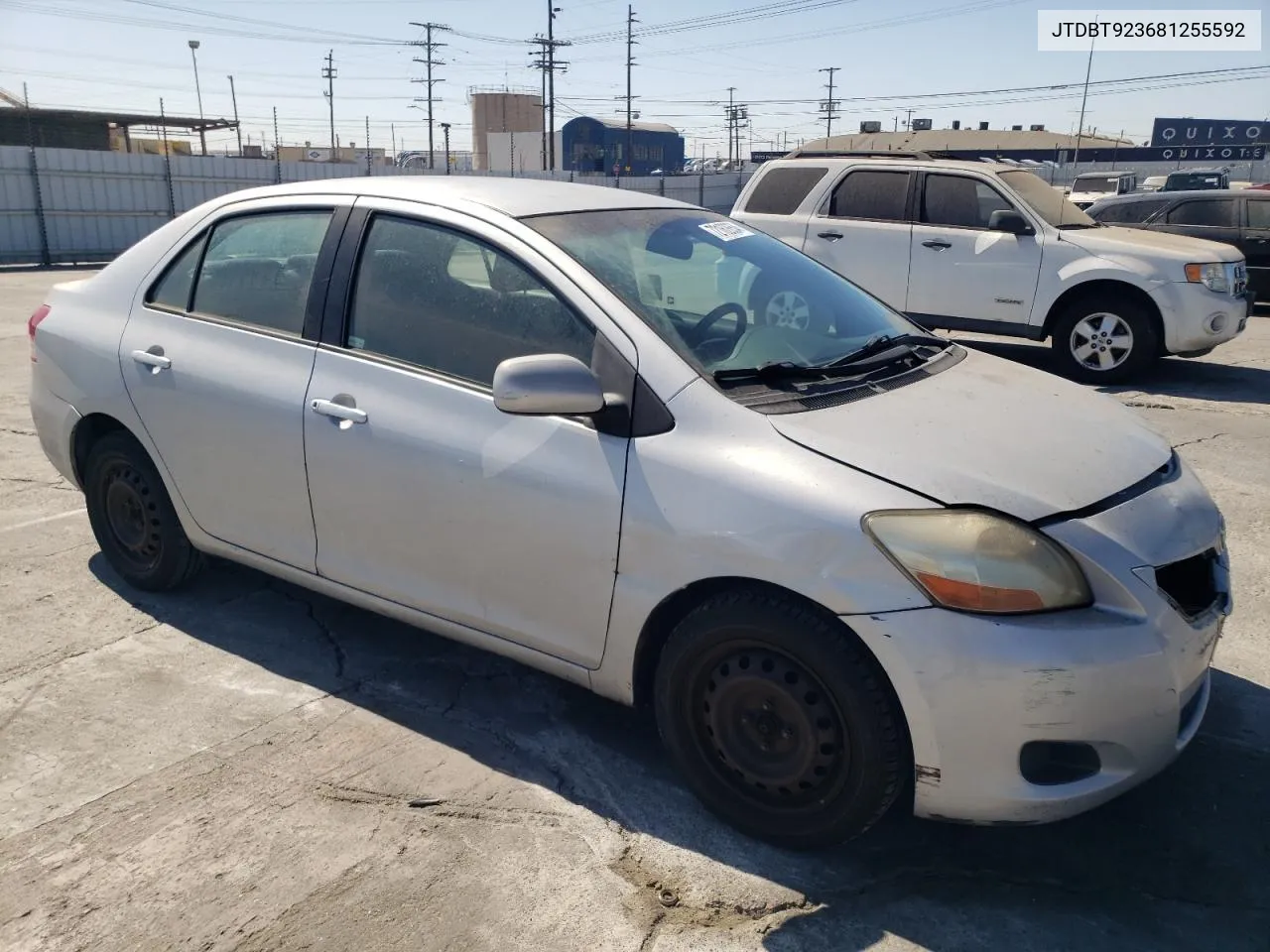 2008 Toyota Yaris VIN: JTDBT923681255592 Lot: 72162654