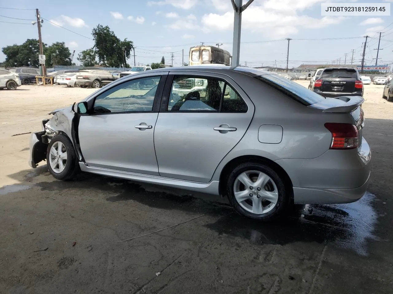 2008 Toyota Yaris VIN: JTDBT923181259145 Lot: 72208424