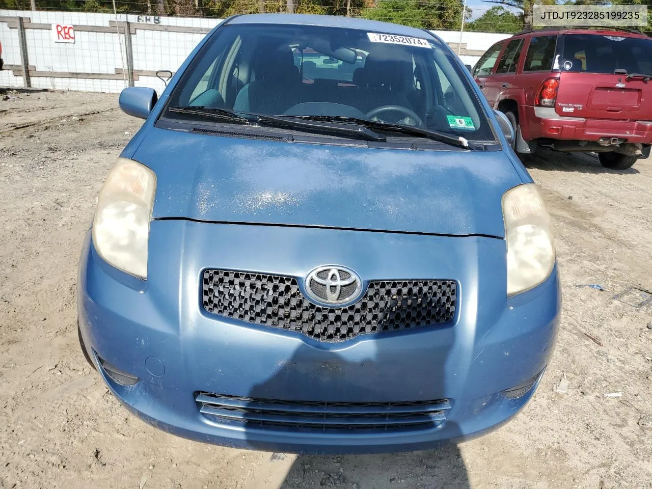 JTDJT923285199235 2008 Toyota Yaris