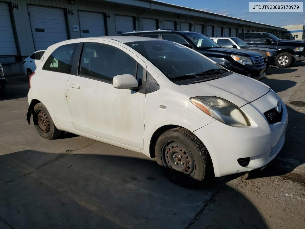 2008 Toyota Yaris VIN: JTDJT923085178979 Lot: 72460844