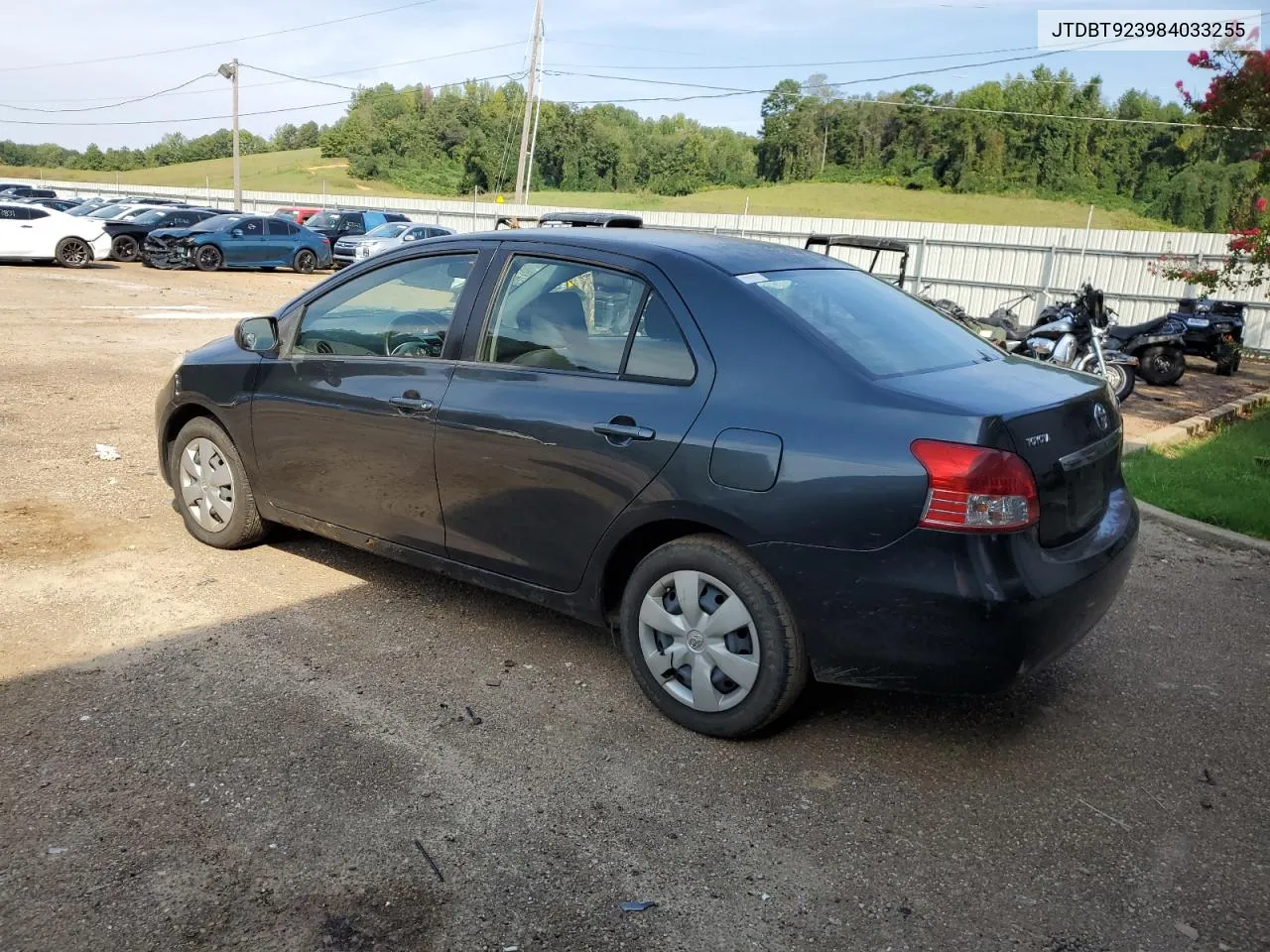 2008 Toyota Yaris VIN: JTDBT923984033255 Lot: 72574164