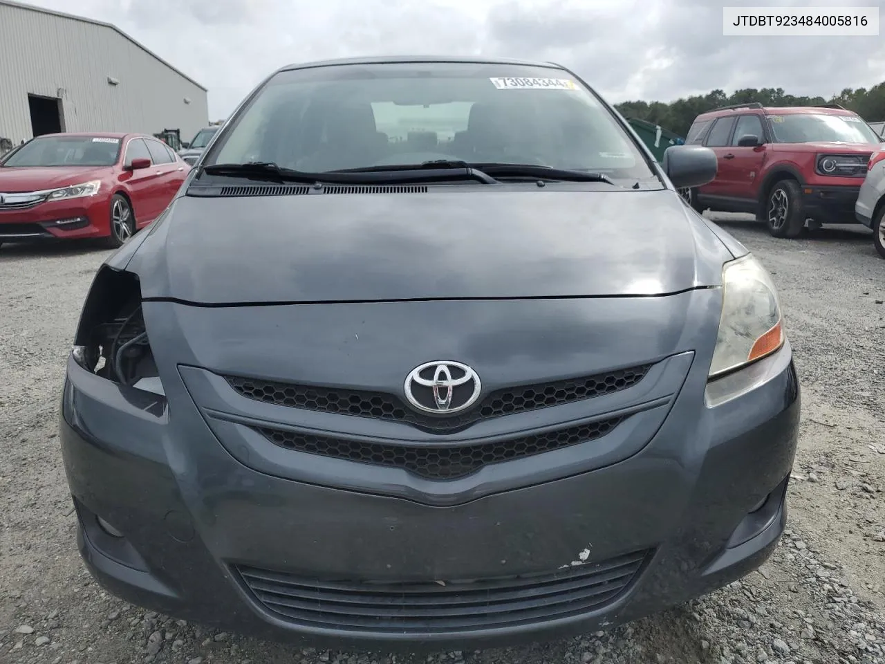 JTDBT923484005816 2008 Toyota Yaris