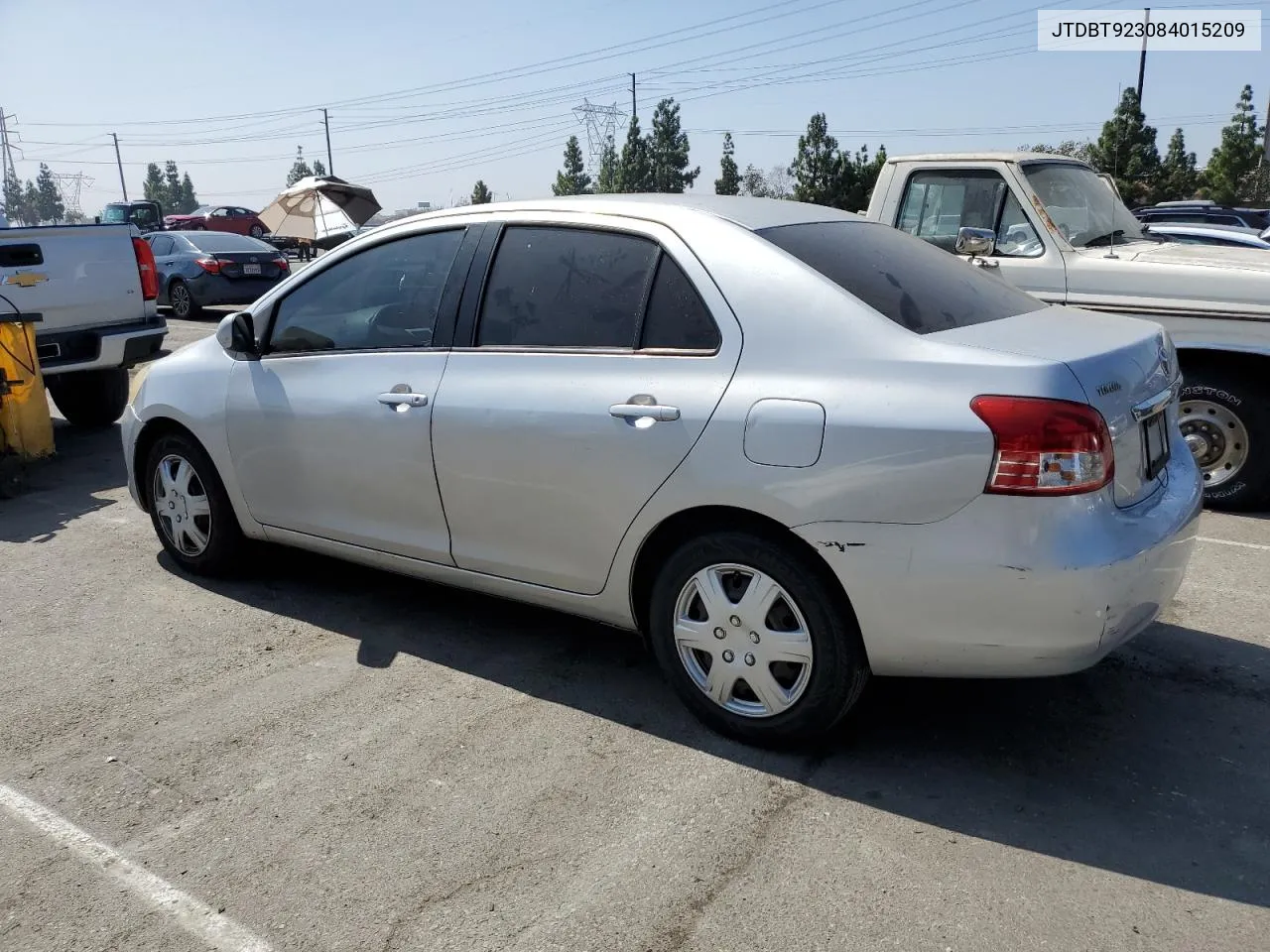 2008 Toyota Yaris VIN: JTDBT923084015209 Lot: 73228314