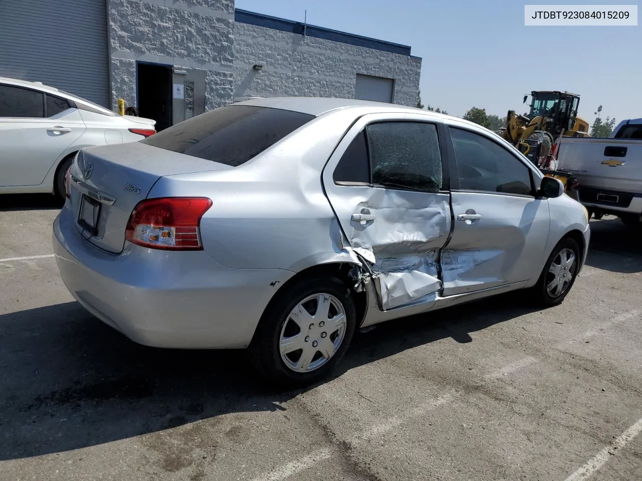 JTDBT923084015209 2008 Toyota Yaris