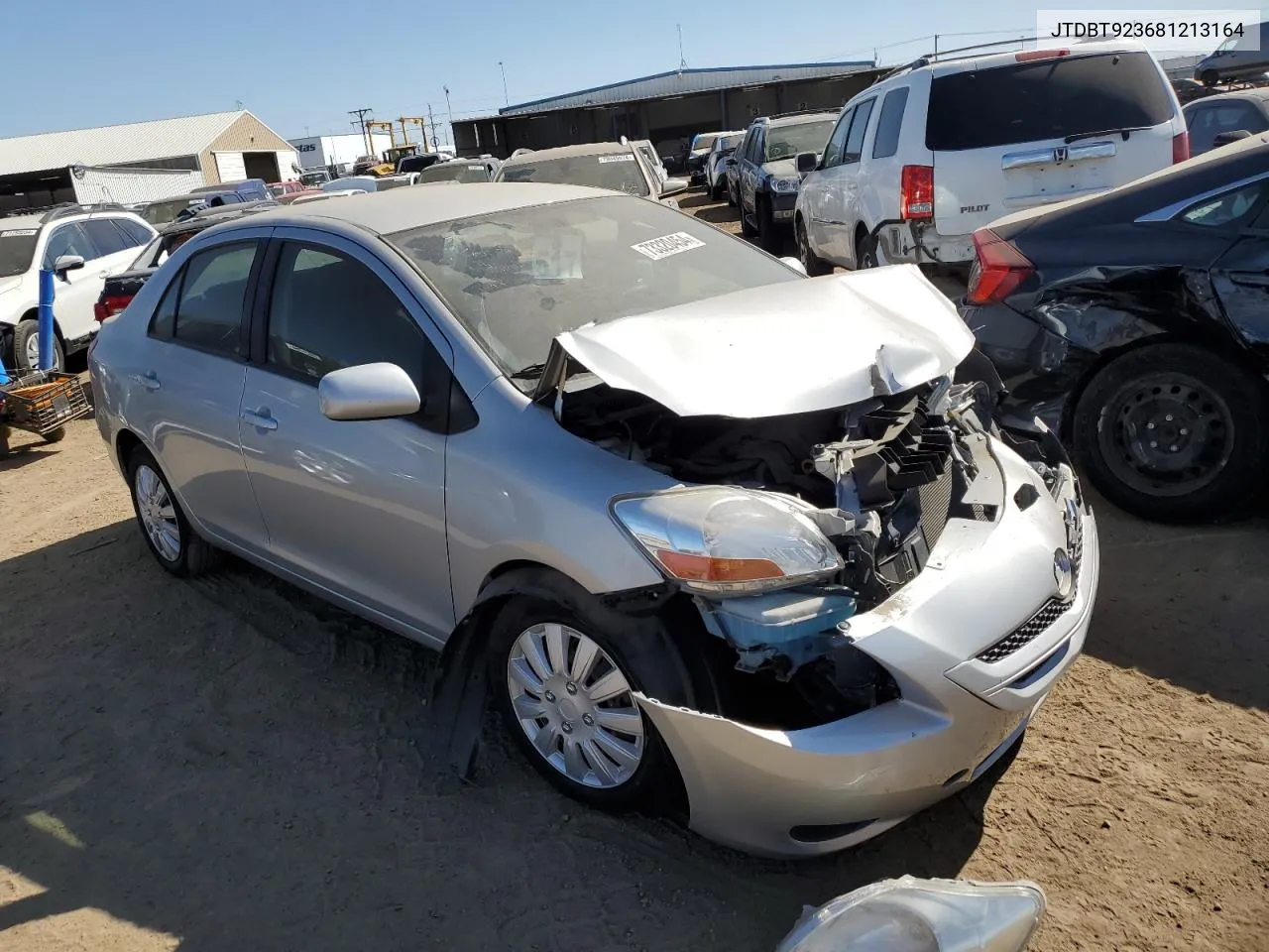 2008 Toyota Yaris VIN: JTDBT923681213164 Lot: 73320454