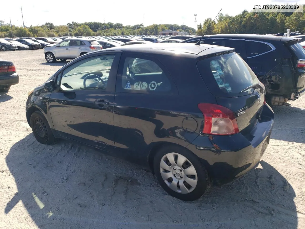 2008 Toyota Yaris VIN: JTDJT923785203389 Lot: 74066794