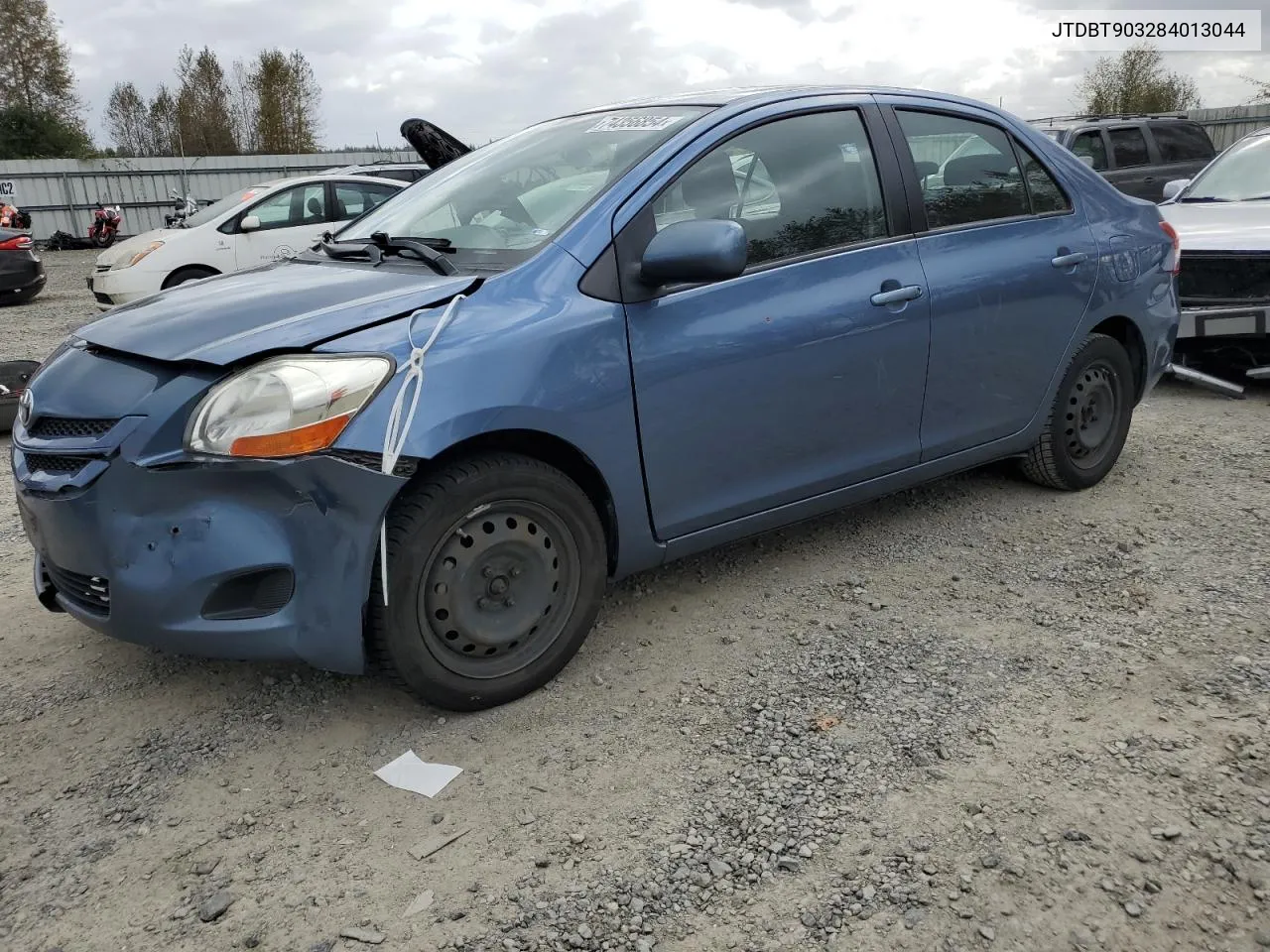 2008 Toyota Yaris VIN: JTDBT903284013044 Lot: 74356854