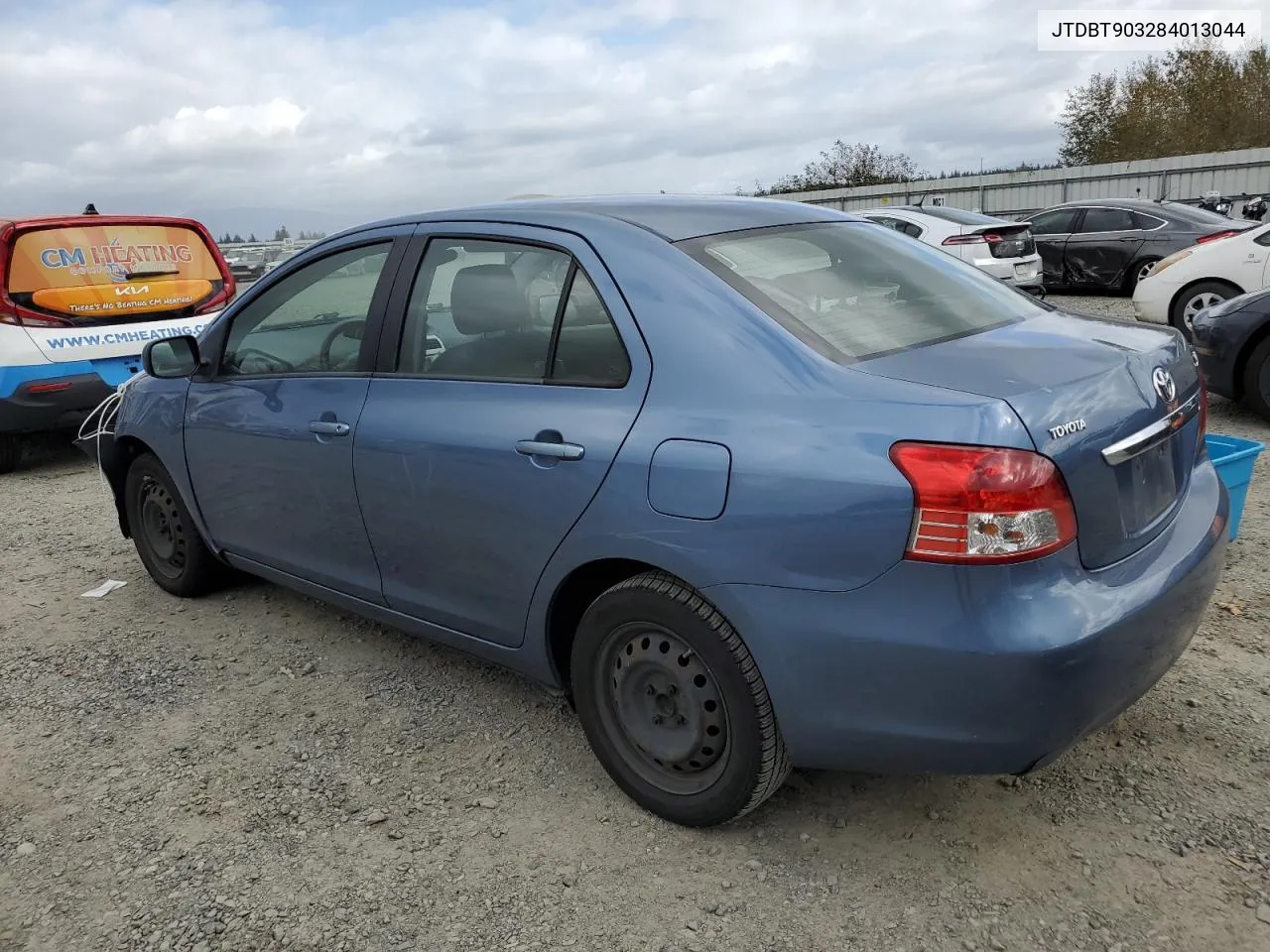 2008 Toyota Yaris VIN: JTDBT903284013044 Lot: 74356854