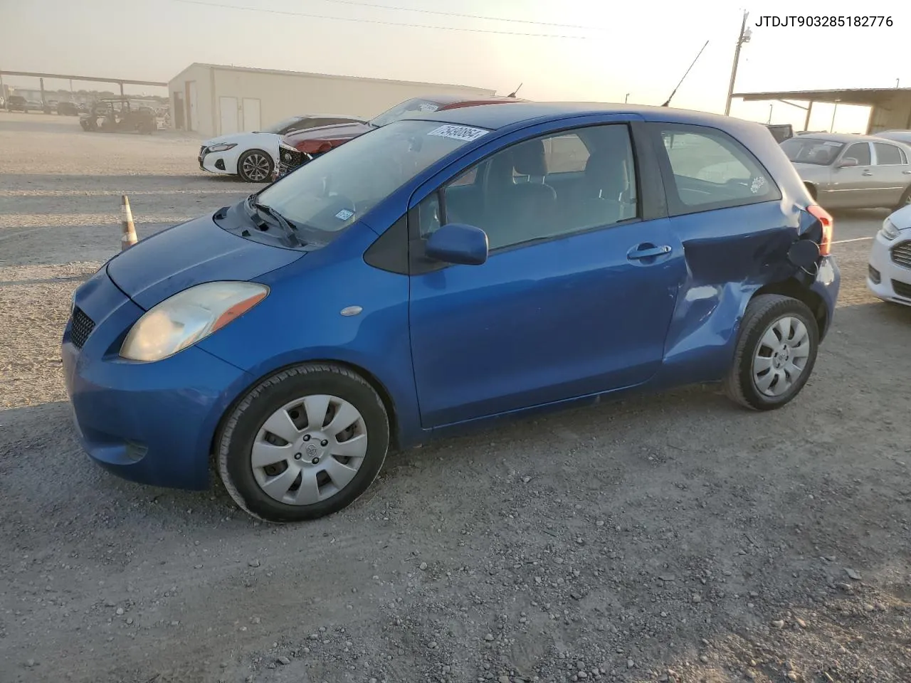 2008 Toyota Yaris VIN: JTDJT903285182776 Lot: 75490864