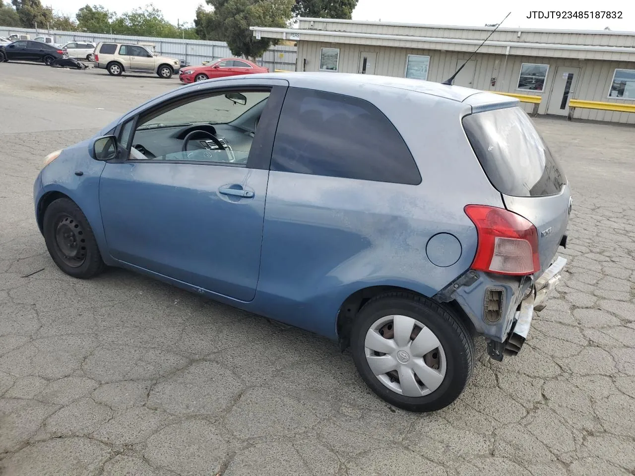 2008 Toyota Yaris VIN: JTDJT923485187832 Lot: 75524544