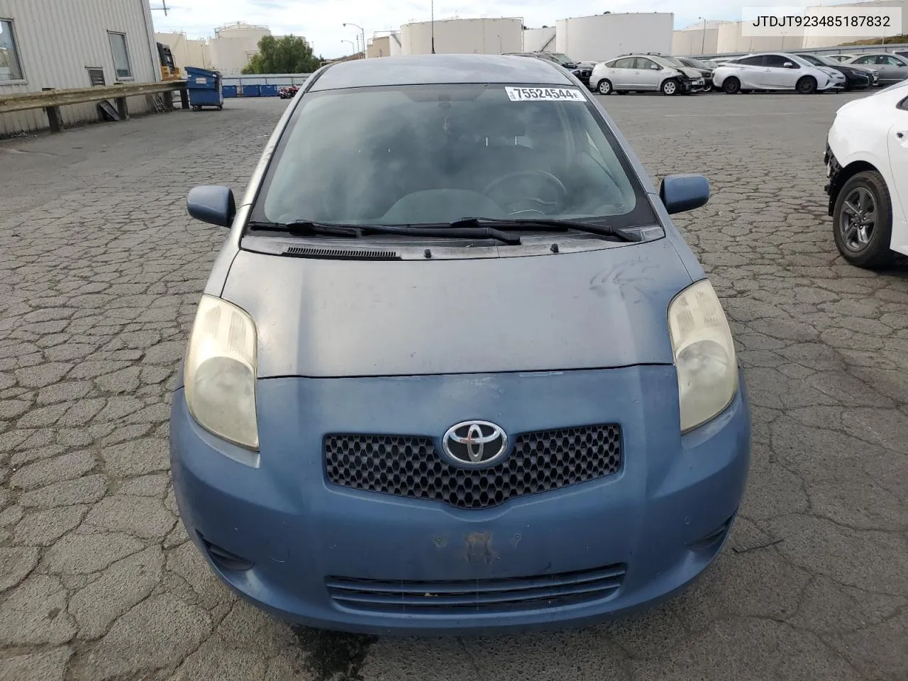 2008 Toyota Yaris VIN: JTDJT923485187832 Lot: 75524544