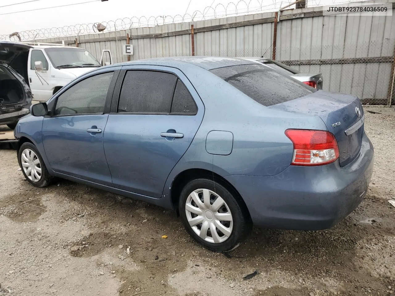 JTDBT923784036509 2008 Toyota Yaris