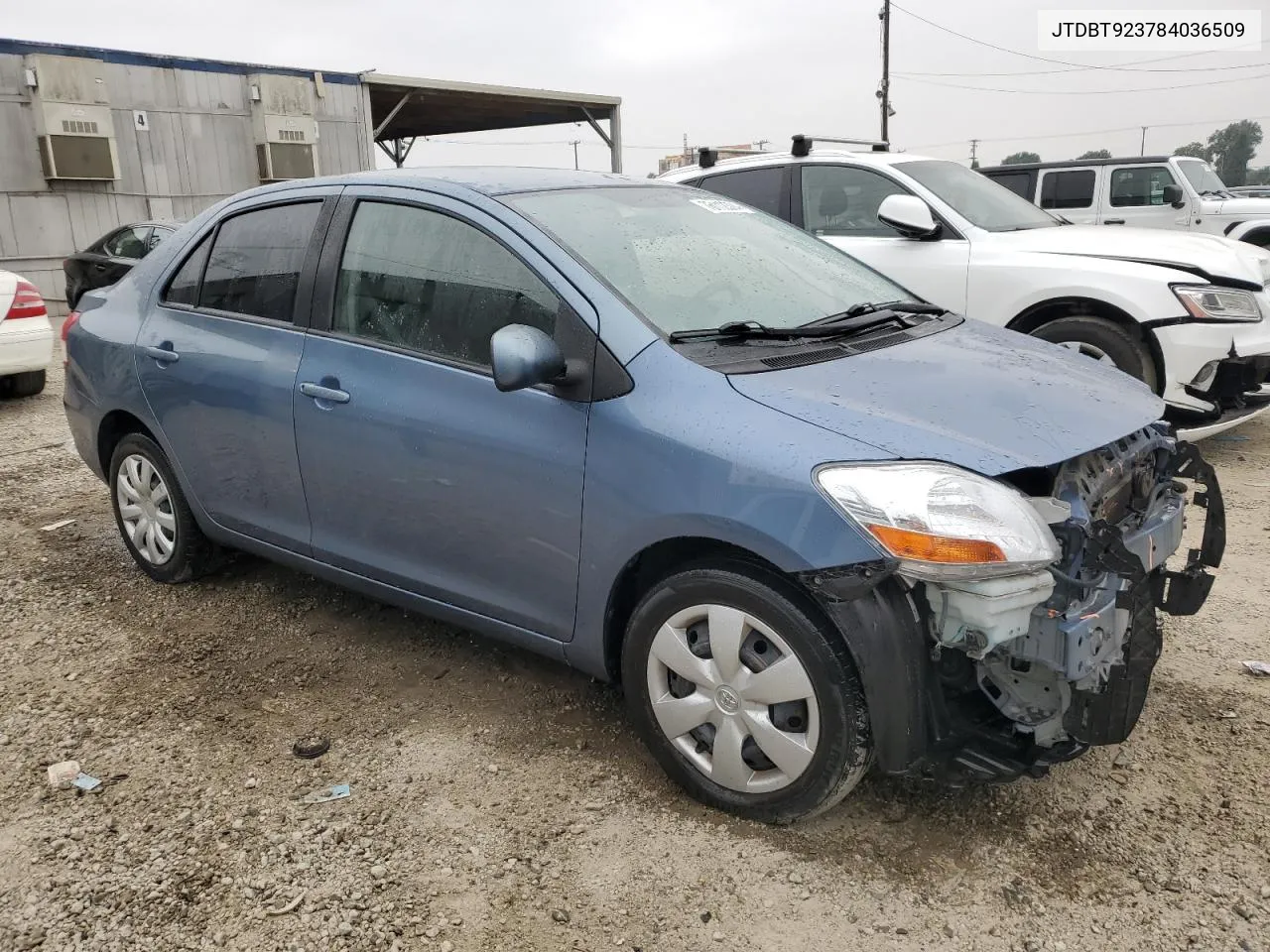 JTDBT923784036509 2008 Toyota Yaris