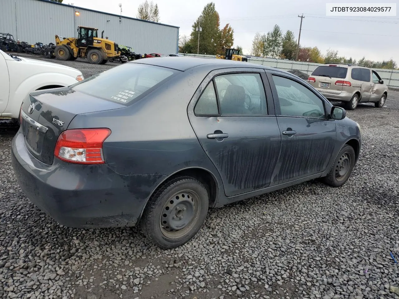 2008 Toyota Yaris VIN: JTDBT923084029577 Lot: 76338484