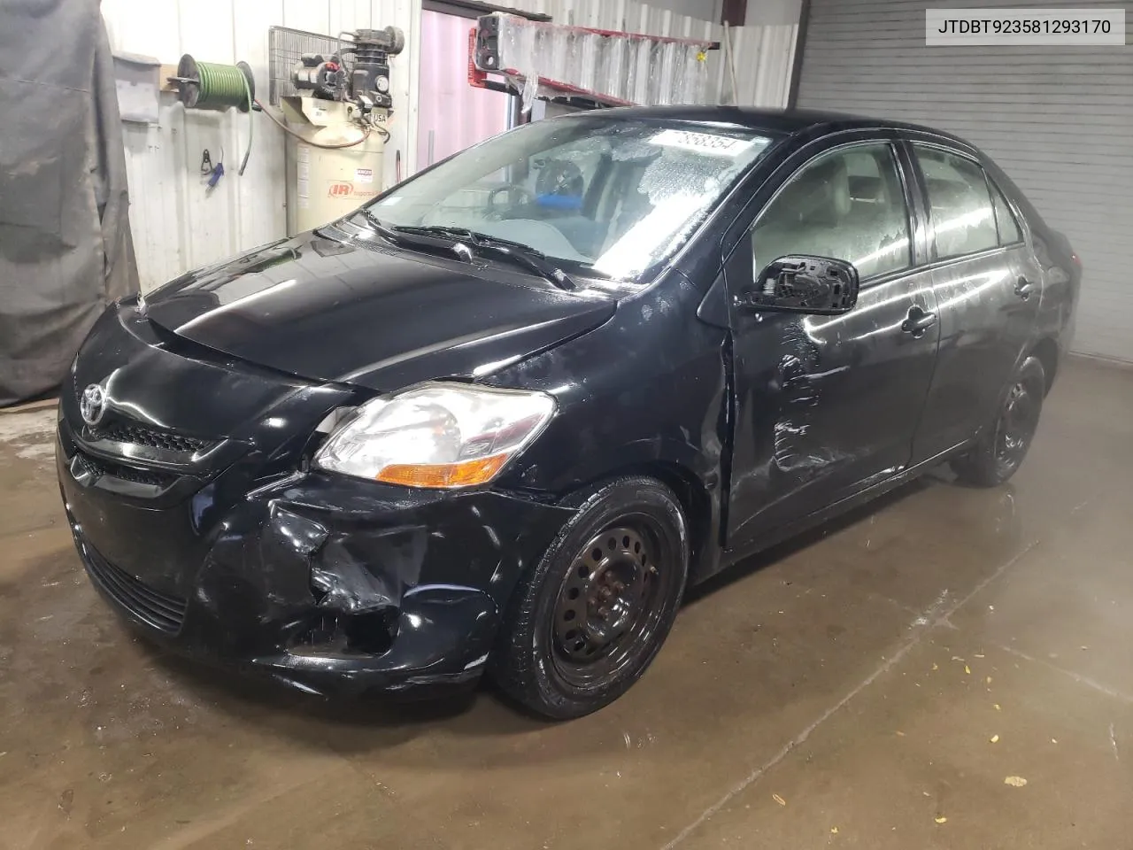 2008 Toyota Yaris VIN: JTDBT923581293170 Lot: 77858354