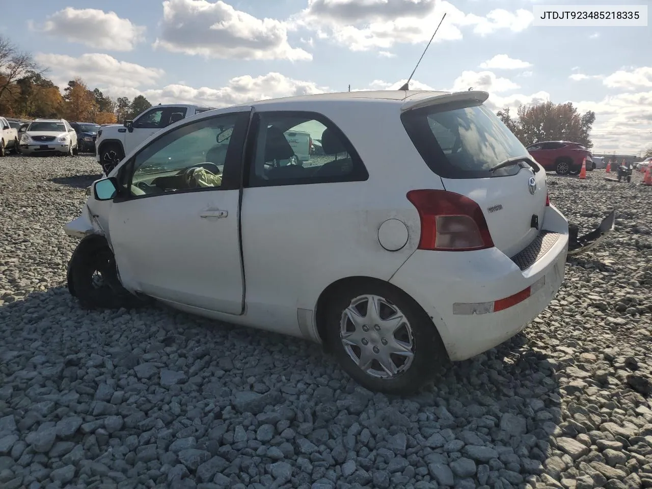 2008 Toyota Yaris VIN: JTDJT923485218335 Lot: 78037594