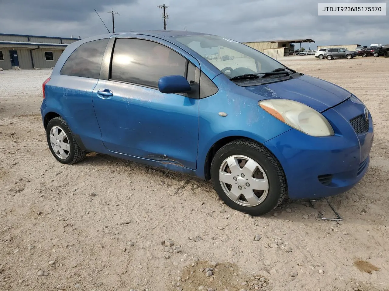 2008 Toyota Yaris VIN: JTDJT923685175570 Lot: 78252754