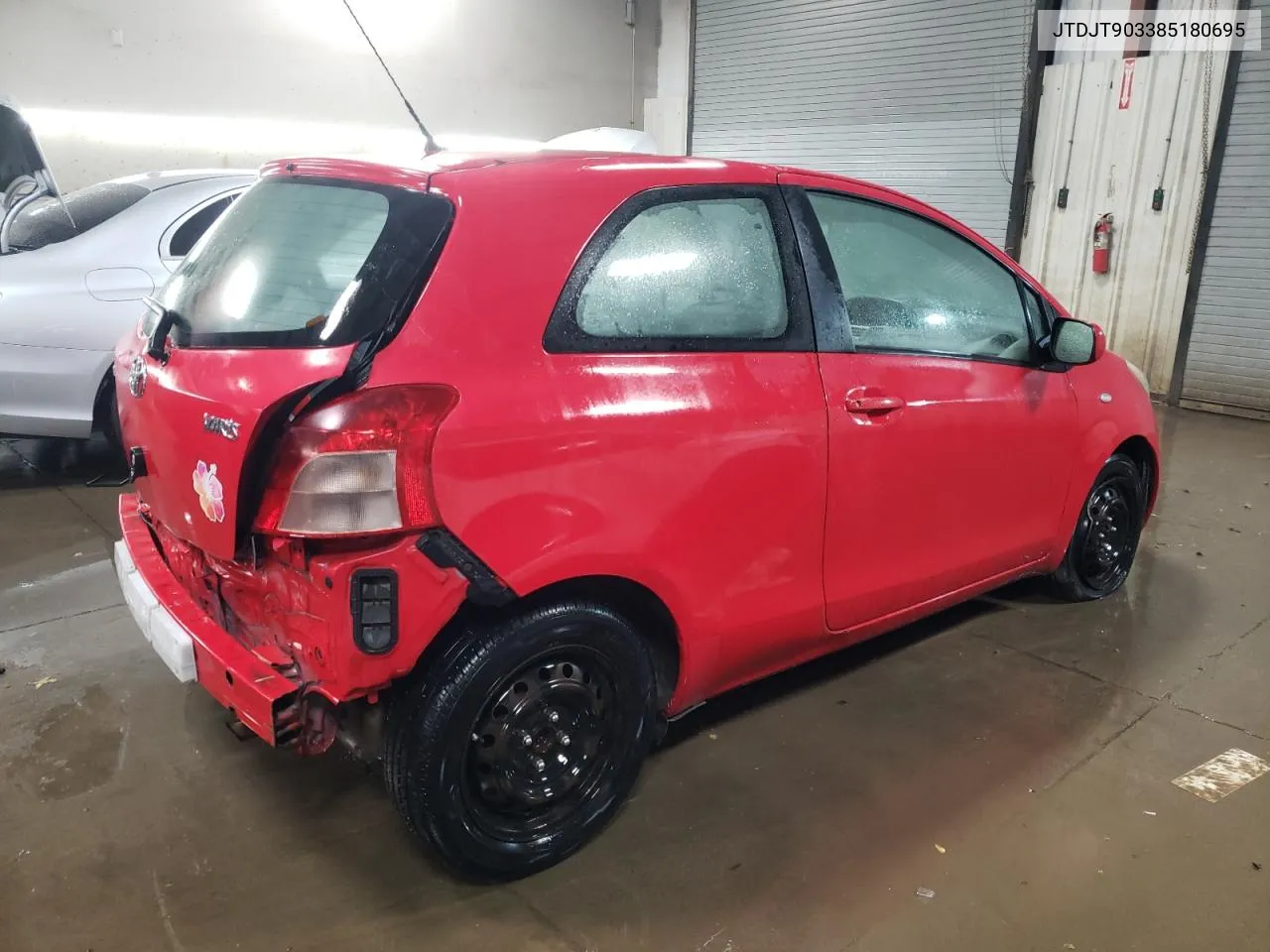 2008 Toyota Yaris VIN: JTDJT903385180695 Lot: 78434074