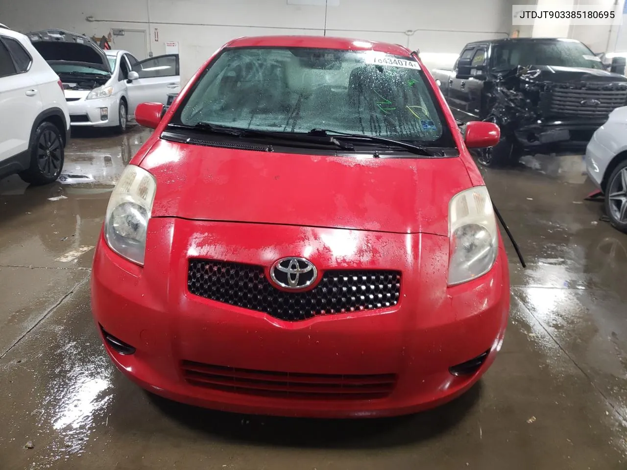 2008 Toyota Yaris VIN: JTDJT903385180695 Lot: 78434074