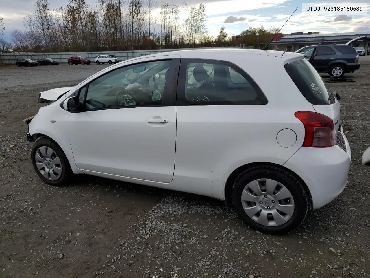 2008 Toyota Yaris VIN: JTDJT923185180689 Lot: 78449264