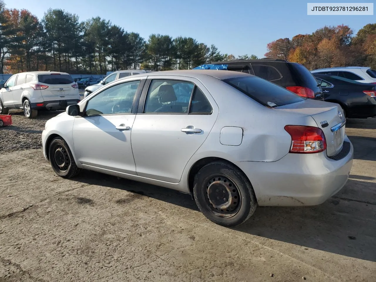 2008 Toyota Yaris VIN: JTDBT923781296281 Lot: 78759824