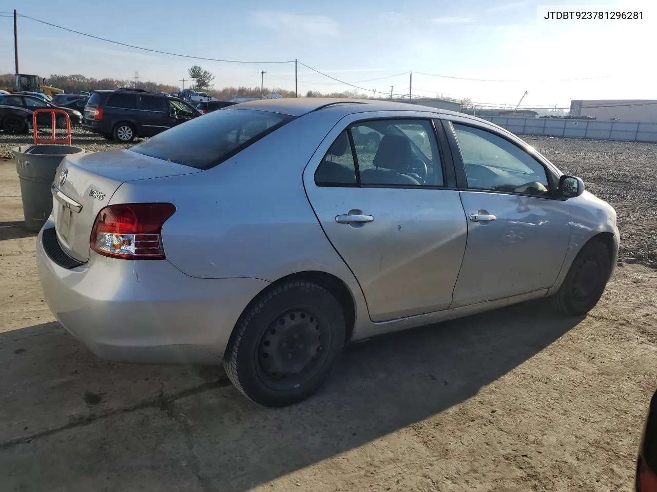 2008 Toyota Yaris VIN: JTDBT923781296281 Lot: 78759824