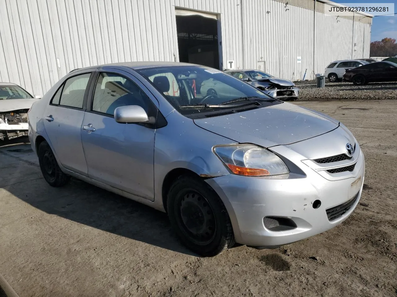 2008 Toyota Yaris VIN: JTDBT923781296281 Lot: 78759824