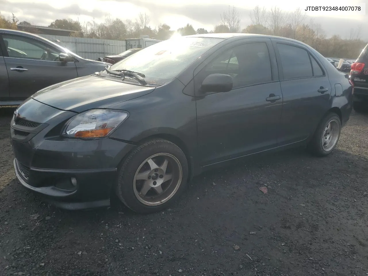 JTDBT923484007078 2008 Toyota Yaris