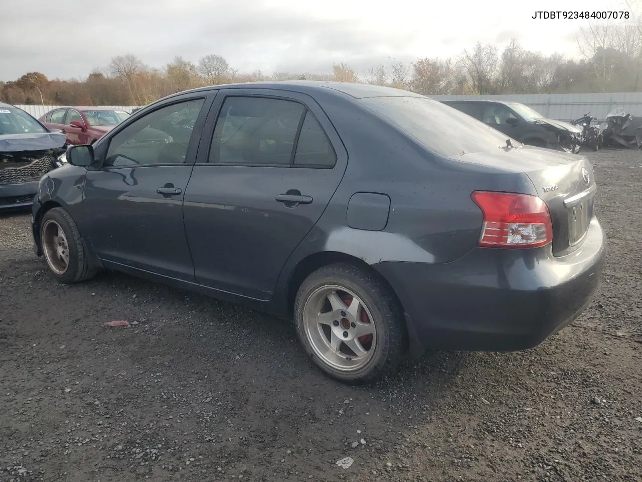 JTDBT923484007078 2008 Toyota Yaris