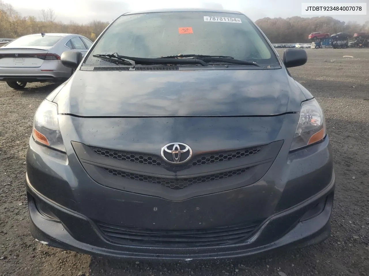 JTDBT923484007078 2008 Toyota Yaris