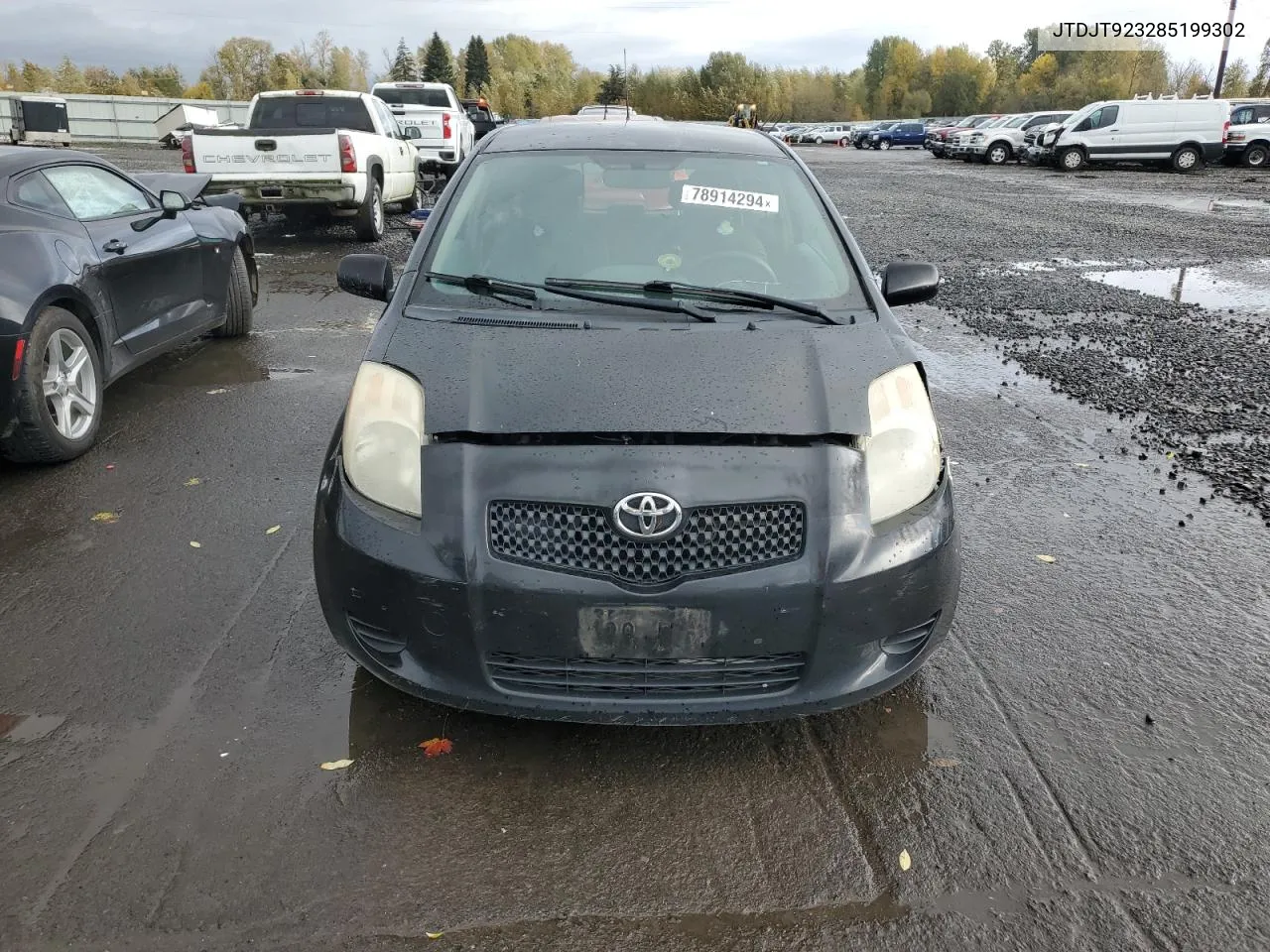 2008 Toyota Yaris VIN: JTDJT923285199302 Lot: 78914294