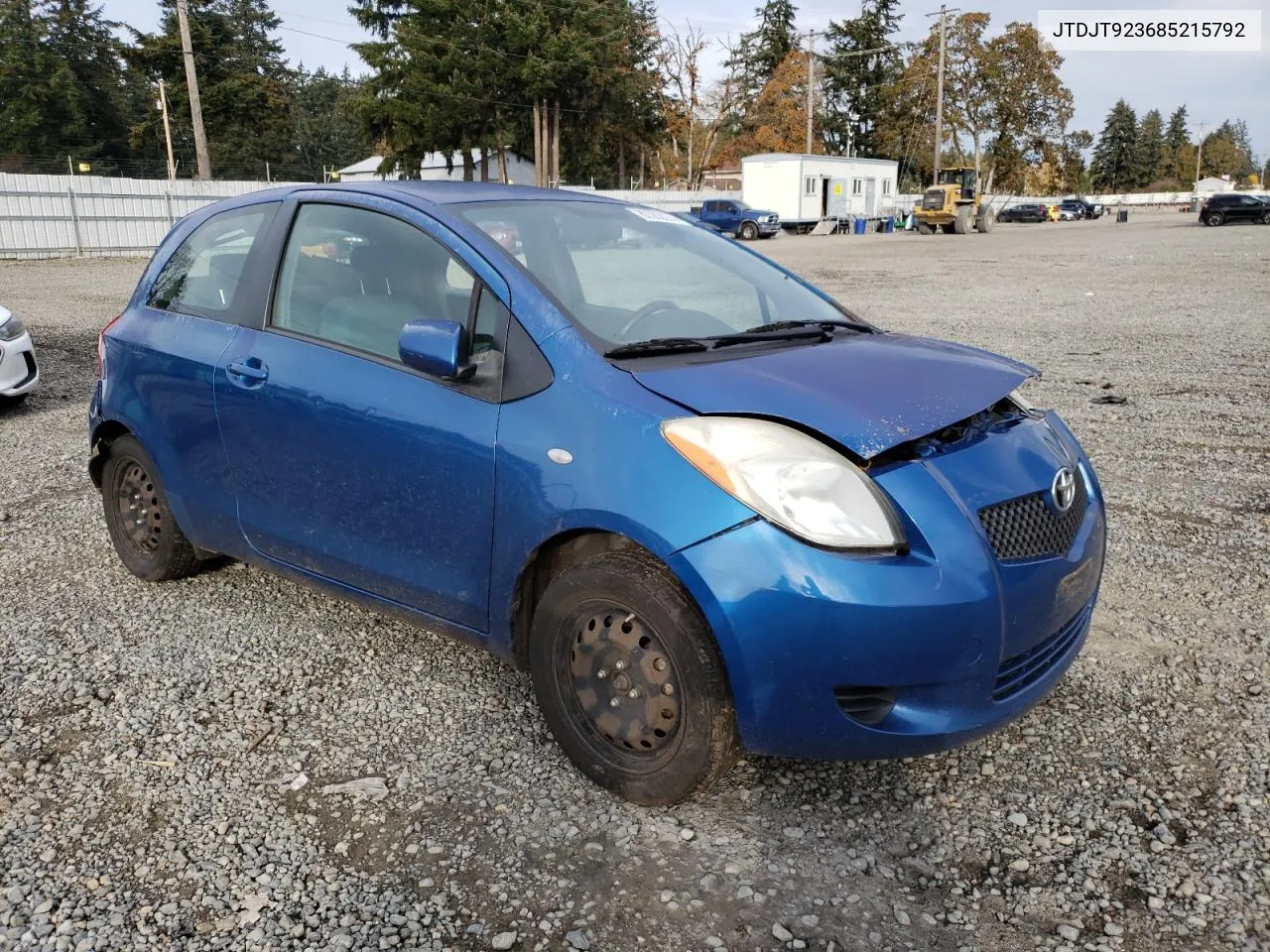 2008 Toyota Yaris VIN: JTDJT923685215792 Lot: 80062974