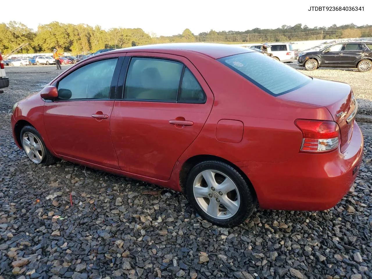 2008 Toyota Yaris VIN: JTDBT923684036341 Lot: 80288524