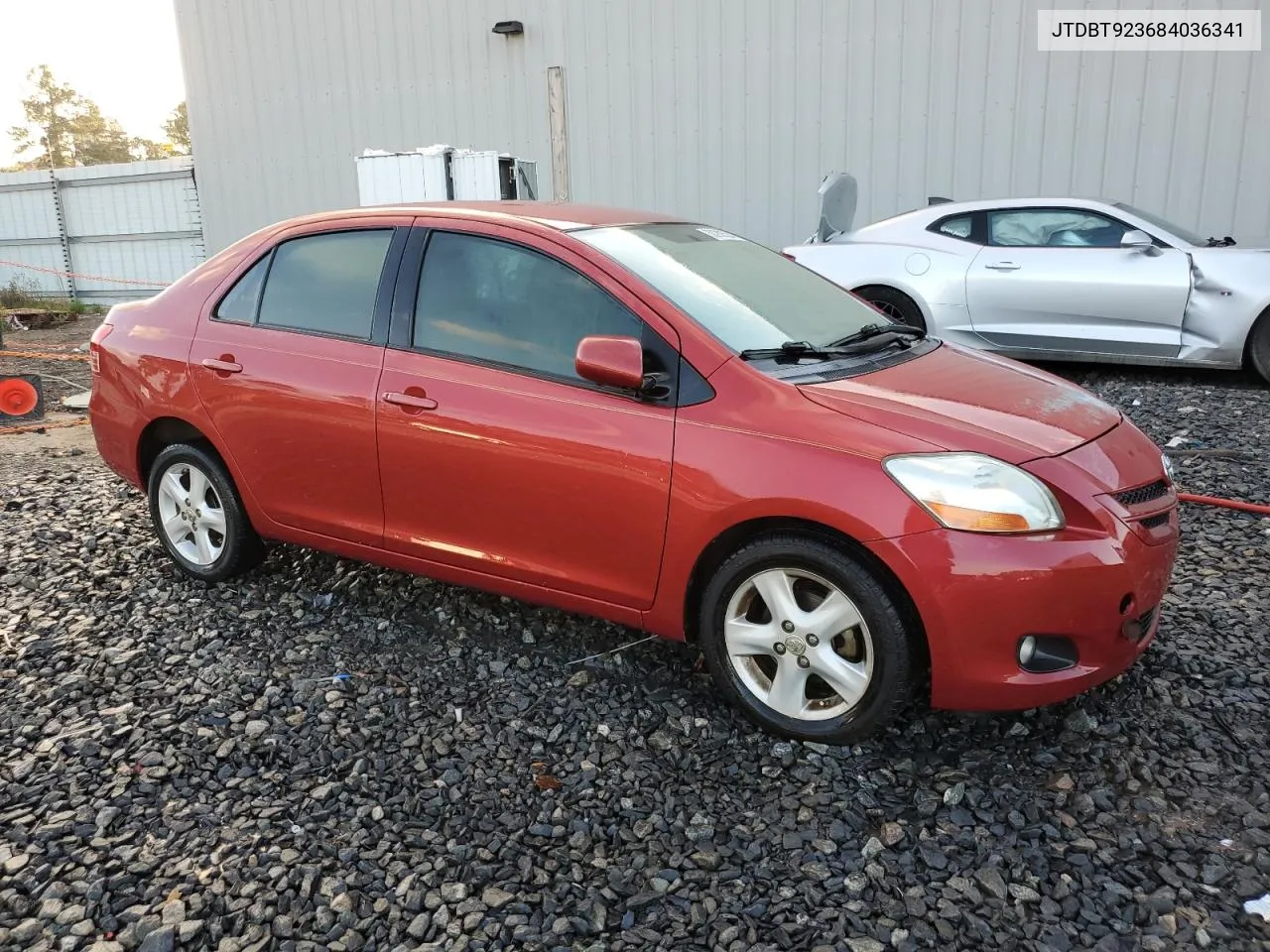 2008 Toyota Yaris VIN: JTDBT923684036341 Lot: 80288524