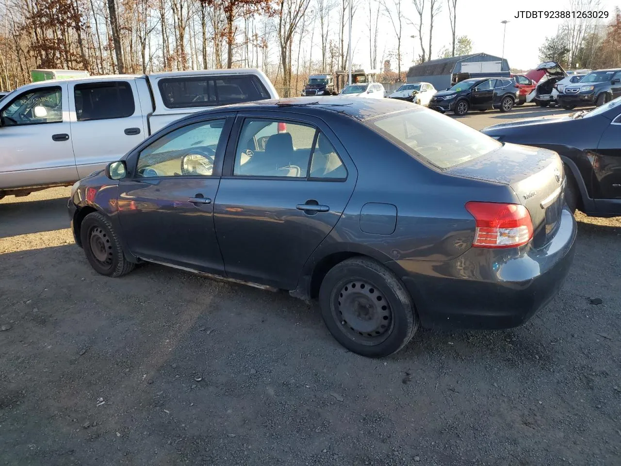 2008 Toyota Yaris VIN: JTDBT923881263029 Lot: 80738084