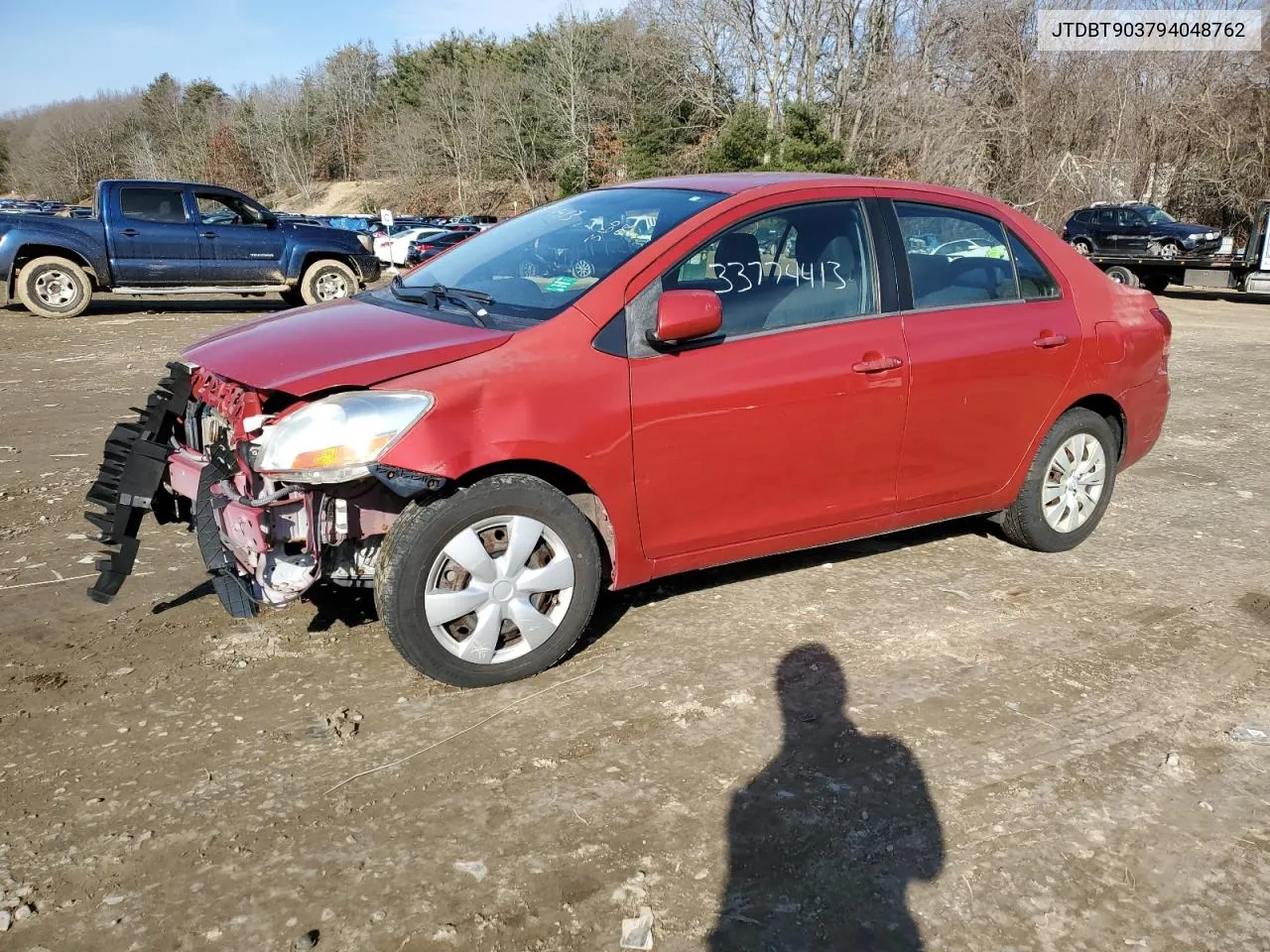 2009 Toyota Yaris VIN: JTDBT903794048762 Lot: 43022464