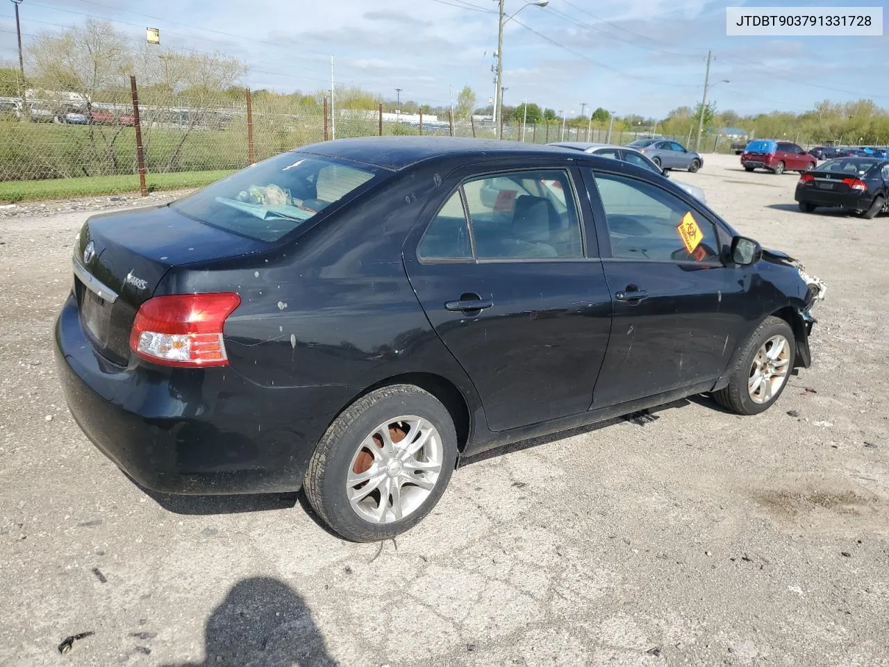 2009 Toyota Yaris VIN: JTDBT903791331728 Lot: 51907594