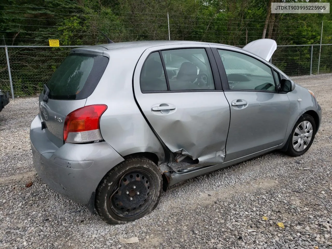 2009 Toyota Yaris VIN: JTDKT903995225905 Lot: 57707944