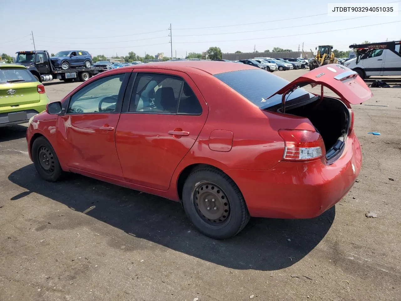 2009 Toyota Yaris VIN: JTDBT903294051035 Lot: 62877984