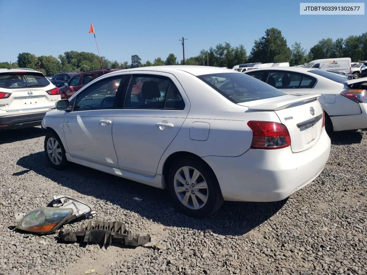 2009 Toyota Yaris VIN: JTDBT903391302677 Lot: 64086164