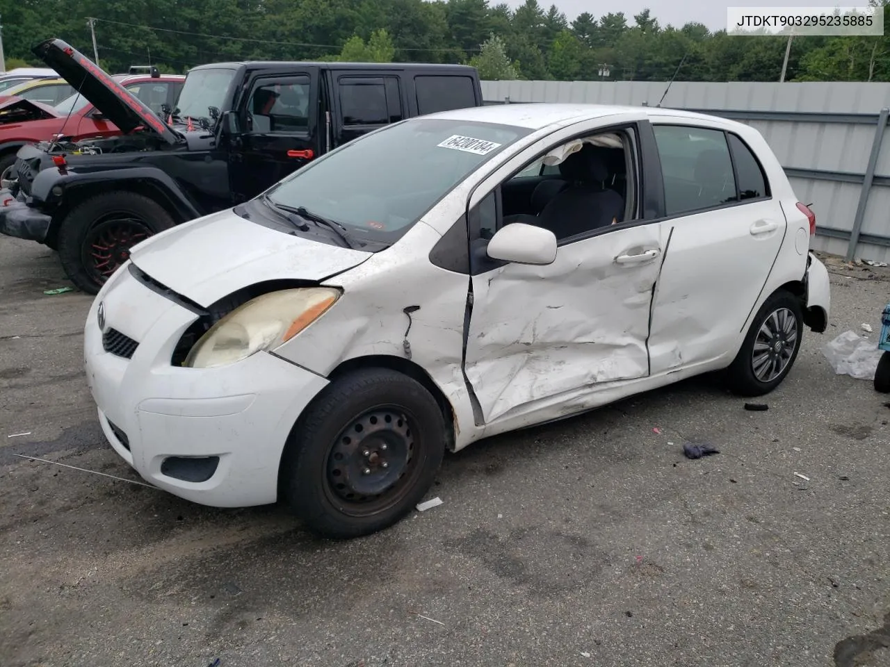 JTDKT903295235885 2009 Toyota Yaris