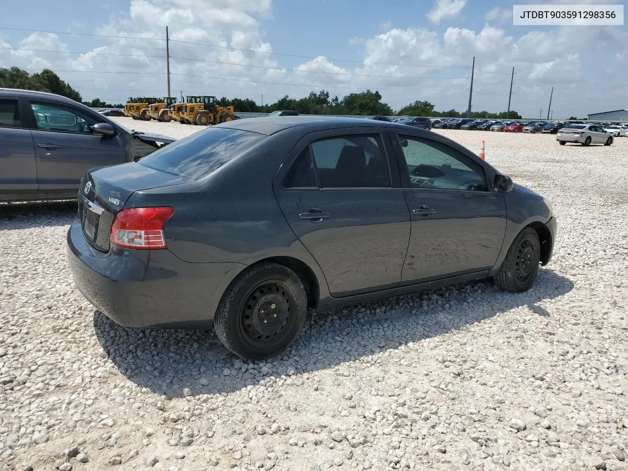 2009 Toyota Yaris VIN: JTDBT903591298356 Lot: 65090354