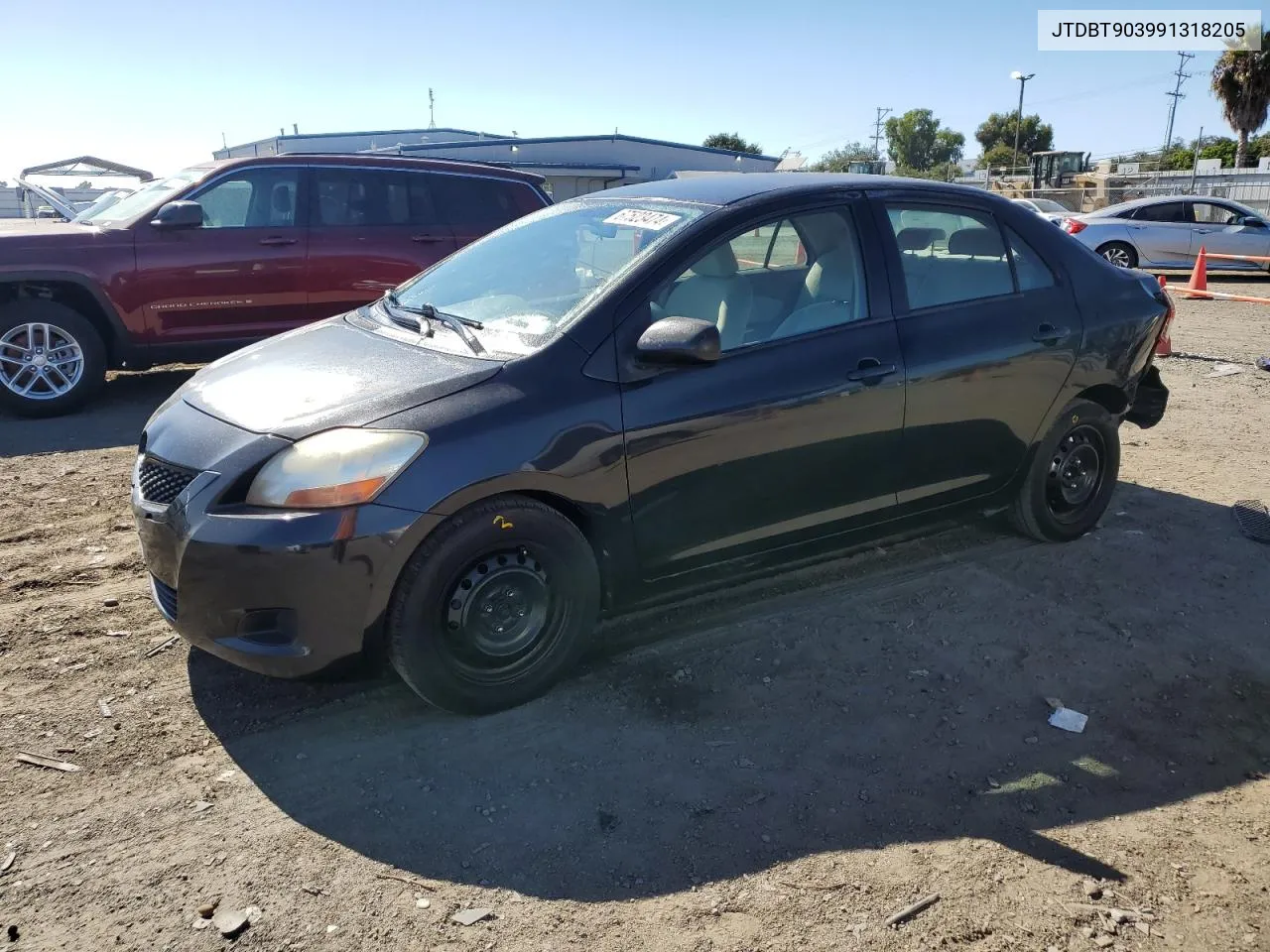 2009 Toyota Yaris VIN: JTDBT903991318205 Lot: 67523474