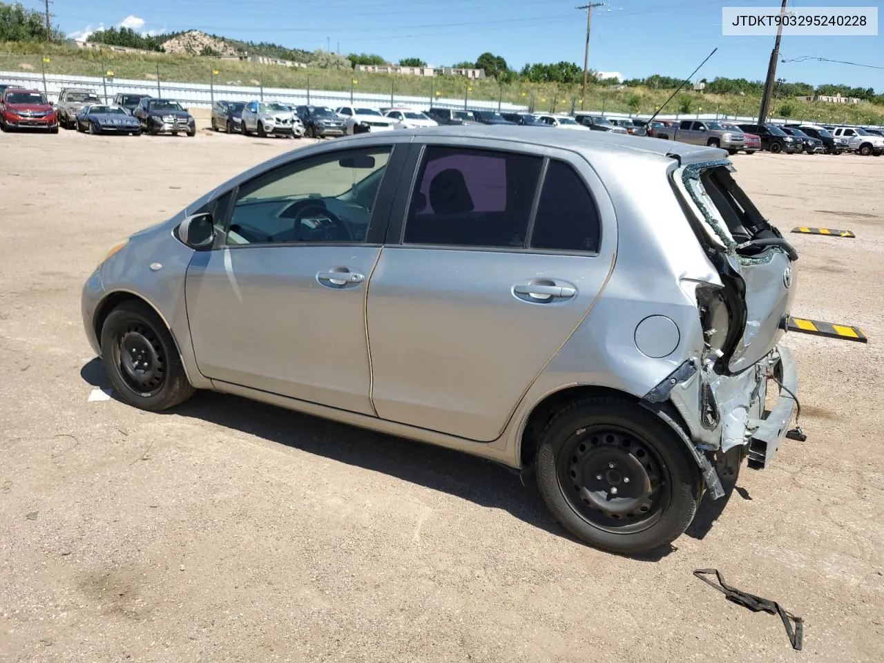 2009 Toyota Yaris VIN: JTDKT903295240228 Lot: 67722904