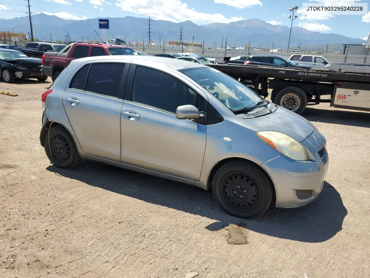 2009 Toyota Yaris VIN: JTDKT903295240228 Lot: 67722904