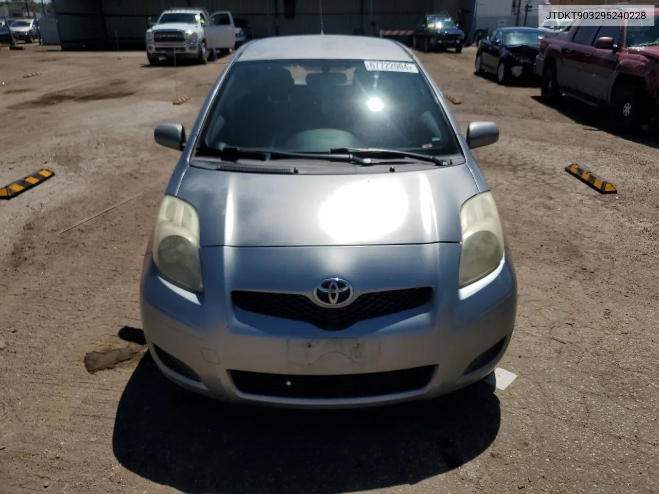 2009 Toyota Yaris VIN: JTDKT903295240228 Lot: 67722904