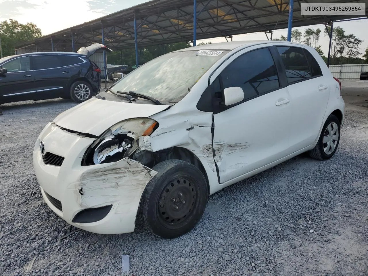 JTDKT903495259864 2009 Toyota Yaris