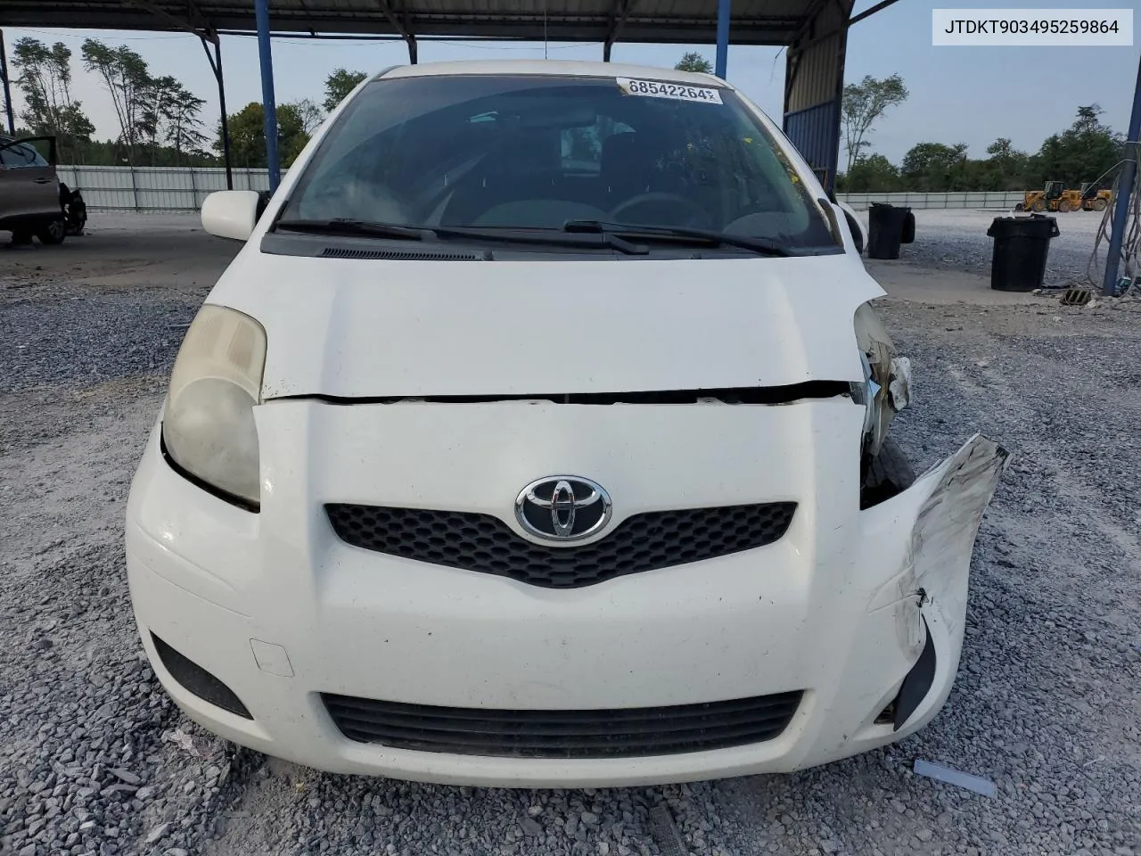 JTDKT903495259864 2009 Toyota Yaris