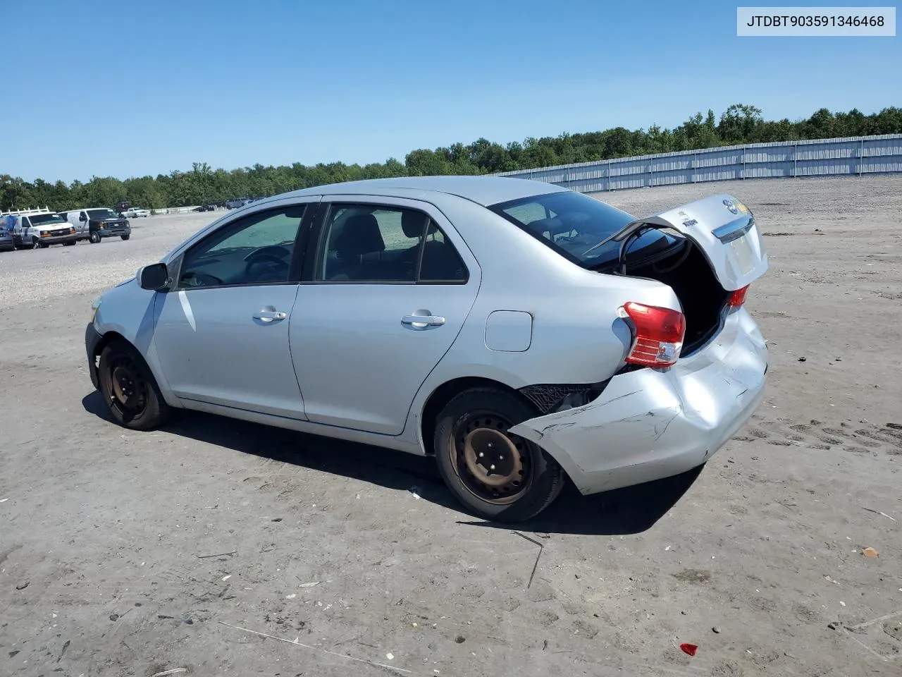 2009 Toyota Yaris VIN: JTDBT903591346468 Lot: 69172294