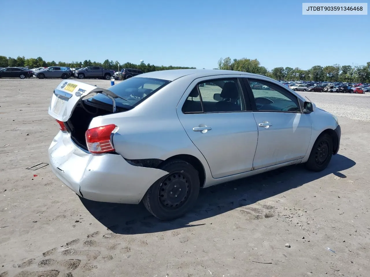 2009 Toyota Yaris VIN: JTDBT903591346468 Lot: 69172294